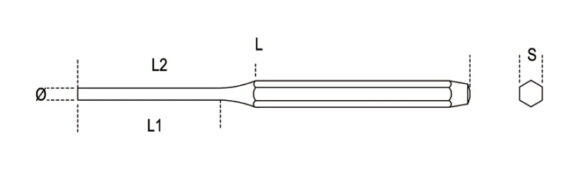 Centre Punch 5mm - Beta Tools 32 5