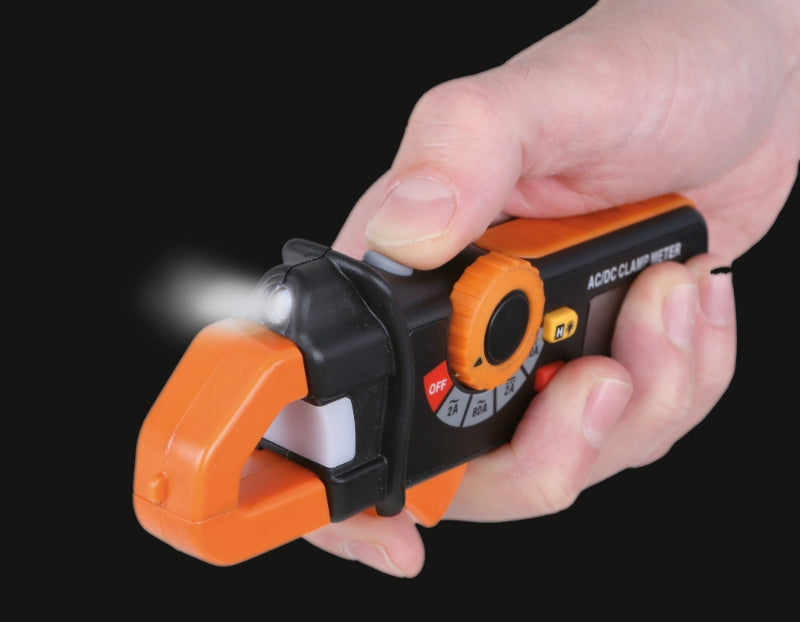 AC/DC Amperometric Clamp 1mA-80A with LED - Beta Tools 1760PA/80