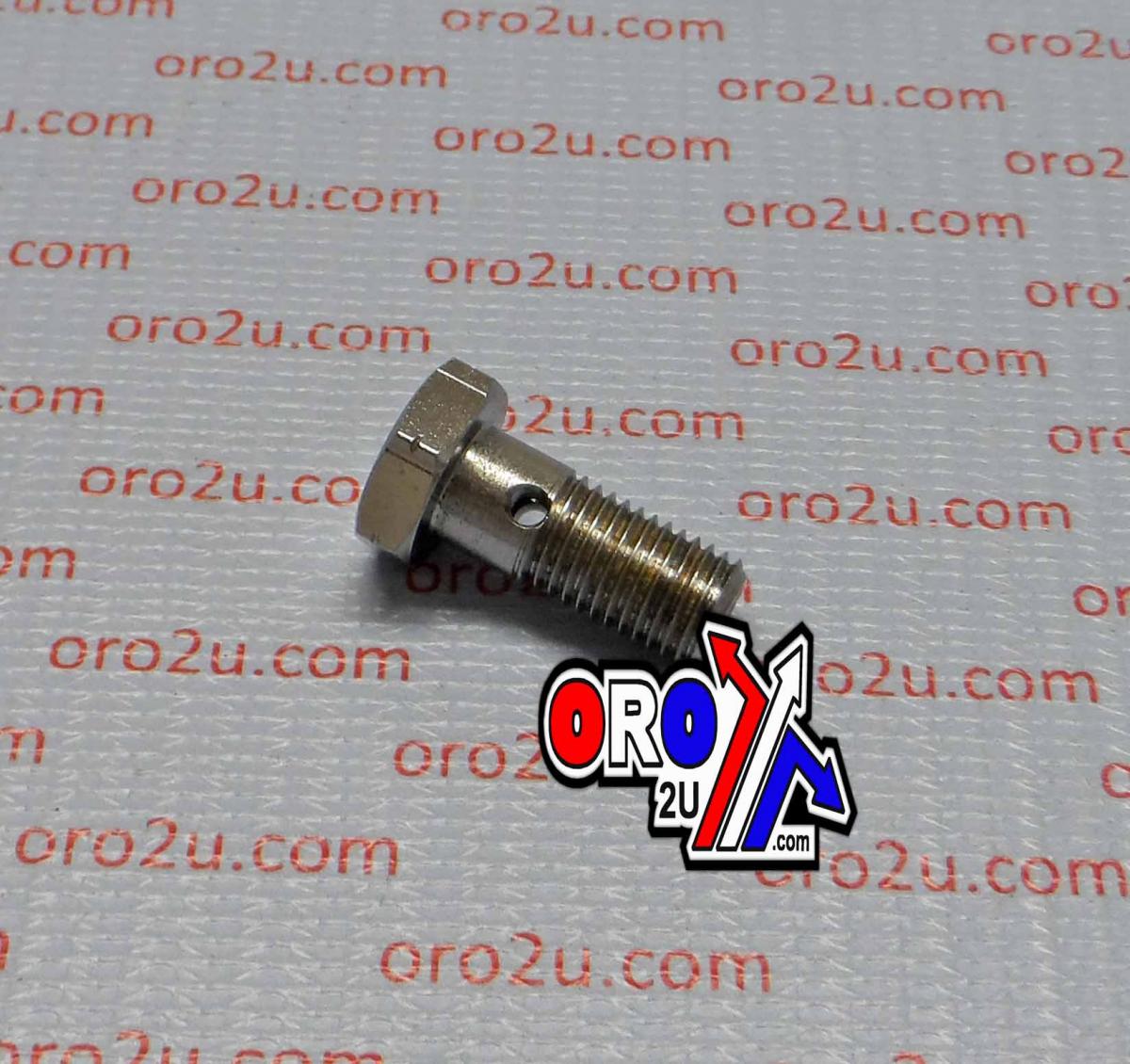 BANJO BOLT M8x1.00 CHROME, VENHILL 108100C