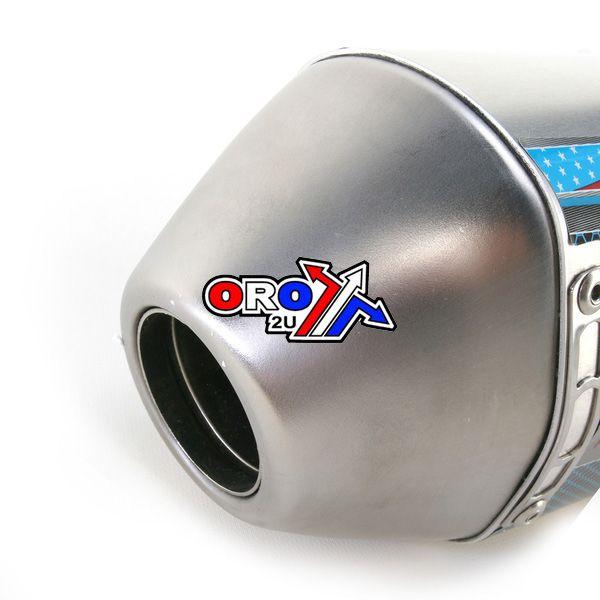 11-12 CRF450R 4.1 ALUM. SS, FMF 041482 FACTORY SILENCER