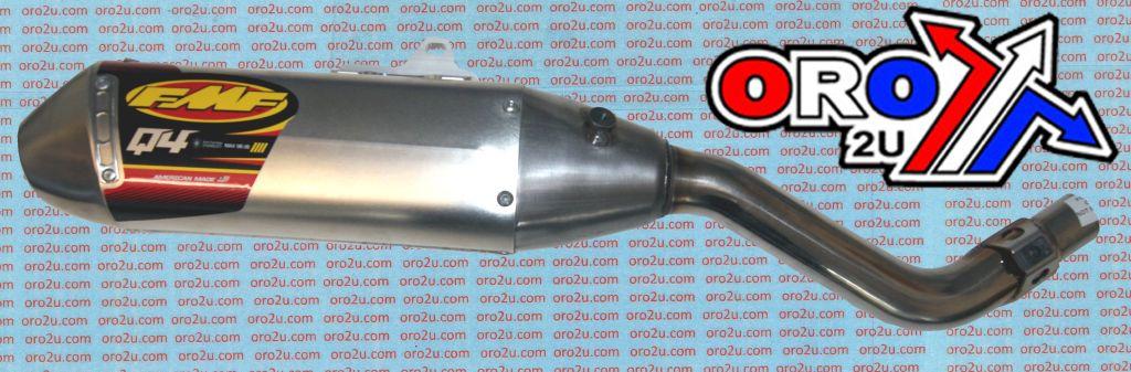 13-16 CRF250L Q4 HEX W/SA FMF, SILENCER FMF 041486 QUIET CORE
