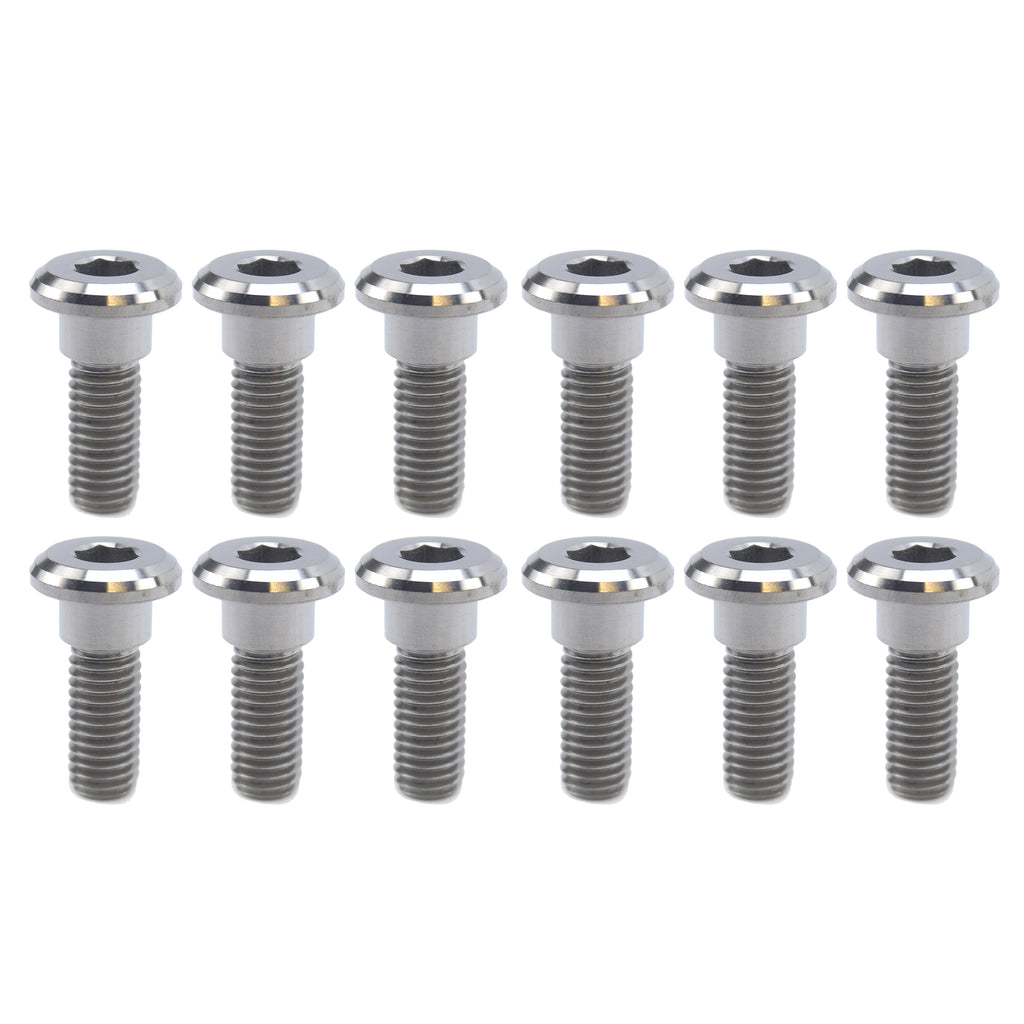 TI GR5 BOLTS DISC HONDA KIT/12, TITANIUM FRONT OR REAR KIT, / FIR BRAND