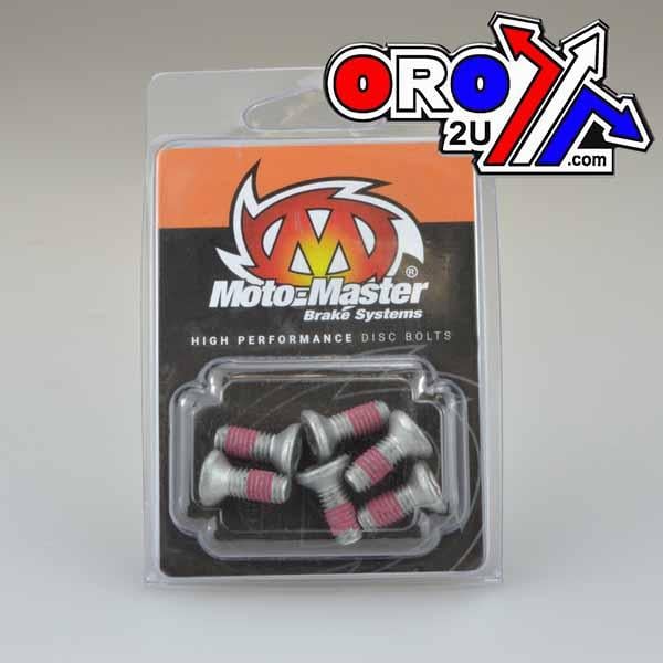 BOLT DISC M6x12, MOTO-MASTER 012007 PACK 6, ref 08-383.FRONT