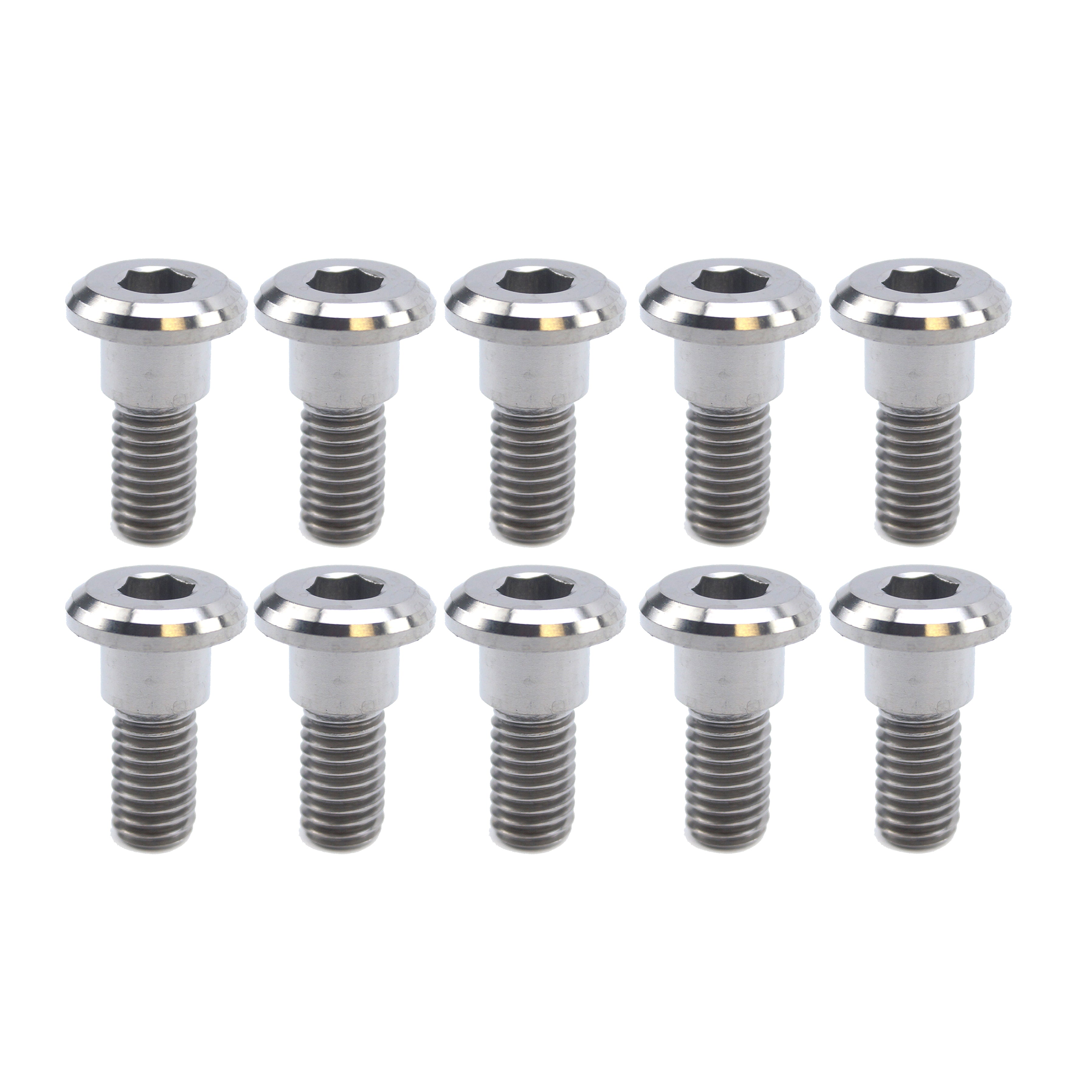 TI GR5 BOLTS DISC SUZUKI KIT/10, TITANIUM FRONT OR REAR KIT, / FIR BRAND