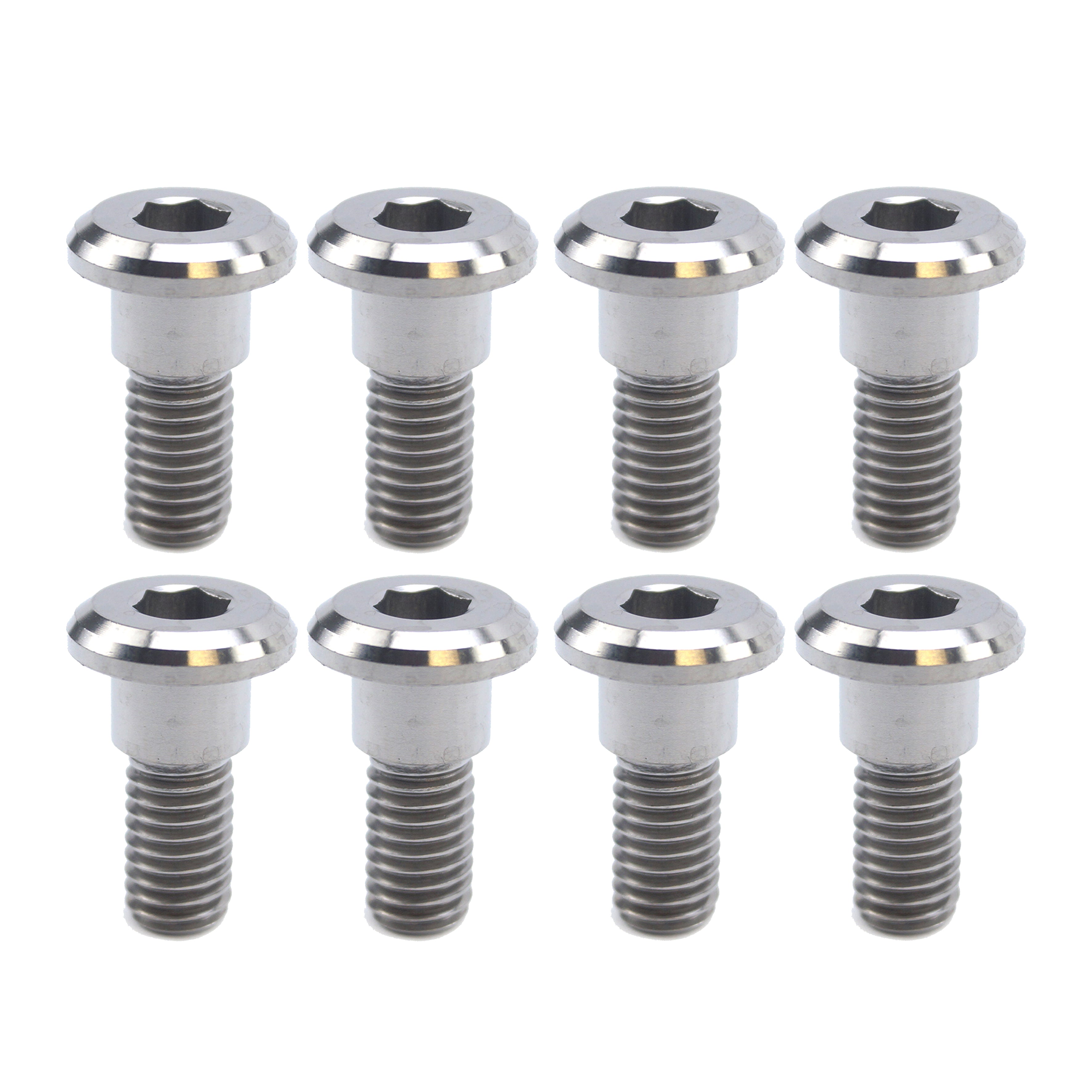 TI GR5 BOLTS DISC SUZUKI KIT/8, TITANIUM FRONT OR REAR KIT, / FIR BRAND