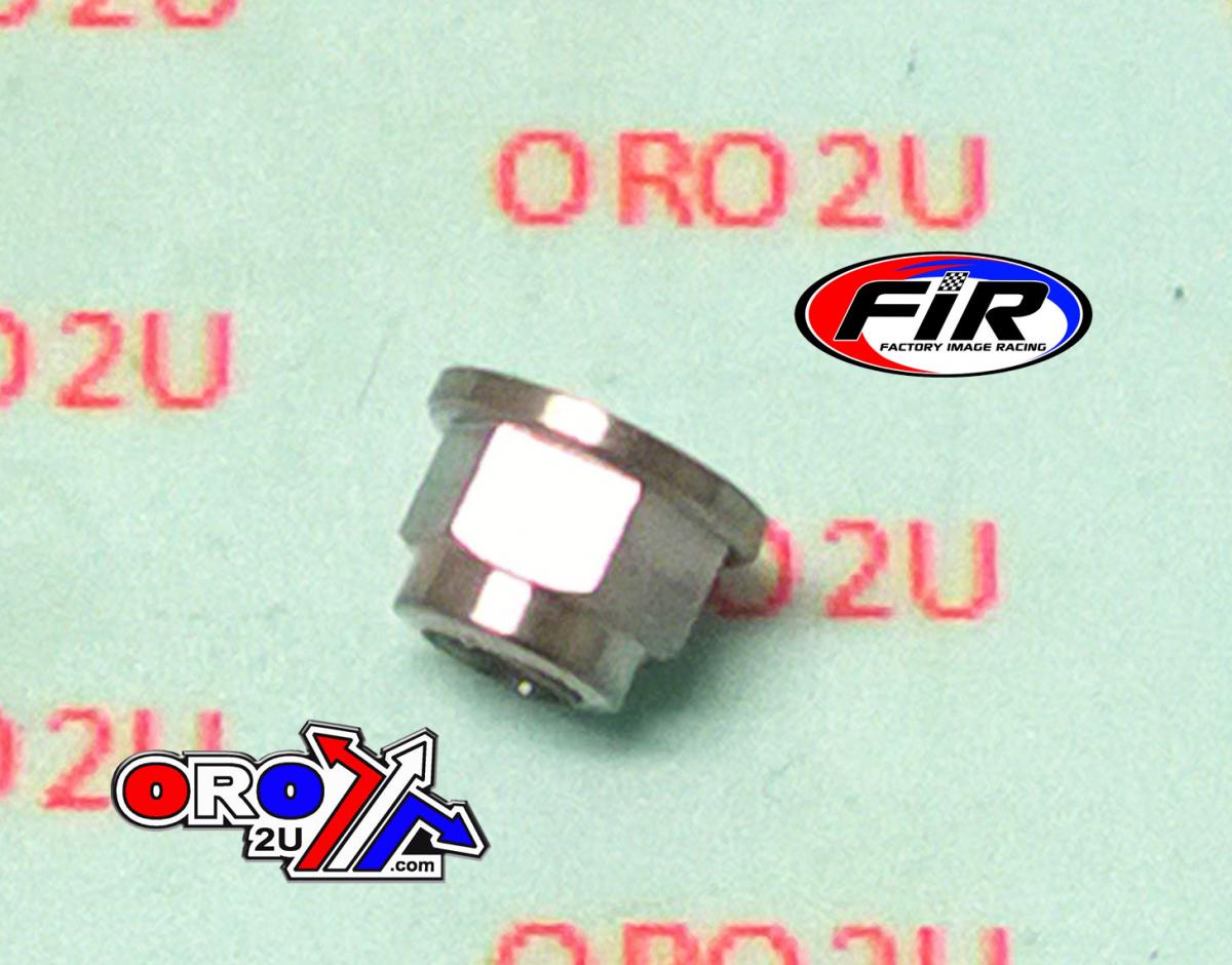 TITANIUM GR5 M5X0.80mm NUT, NYLON FLANGE / GRADE 5 / EACH