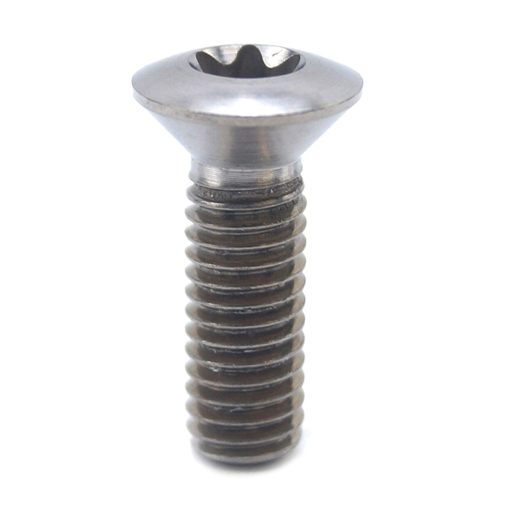 TITANIUM GR5 CSK.D TORX M6X20mm, EACH
