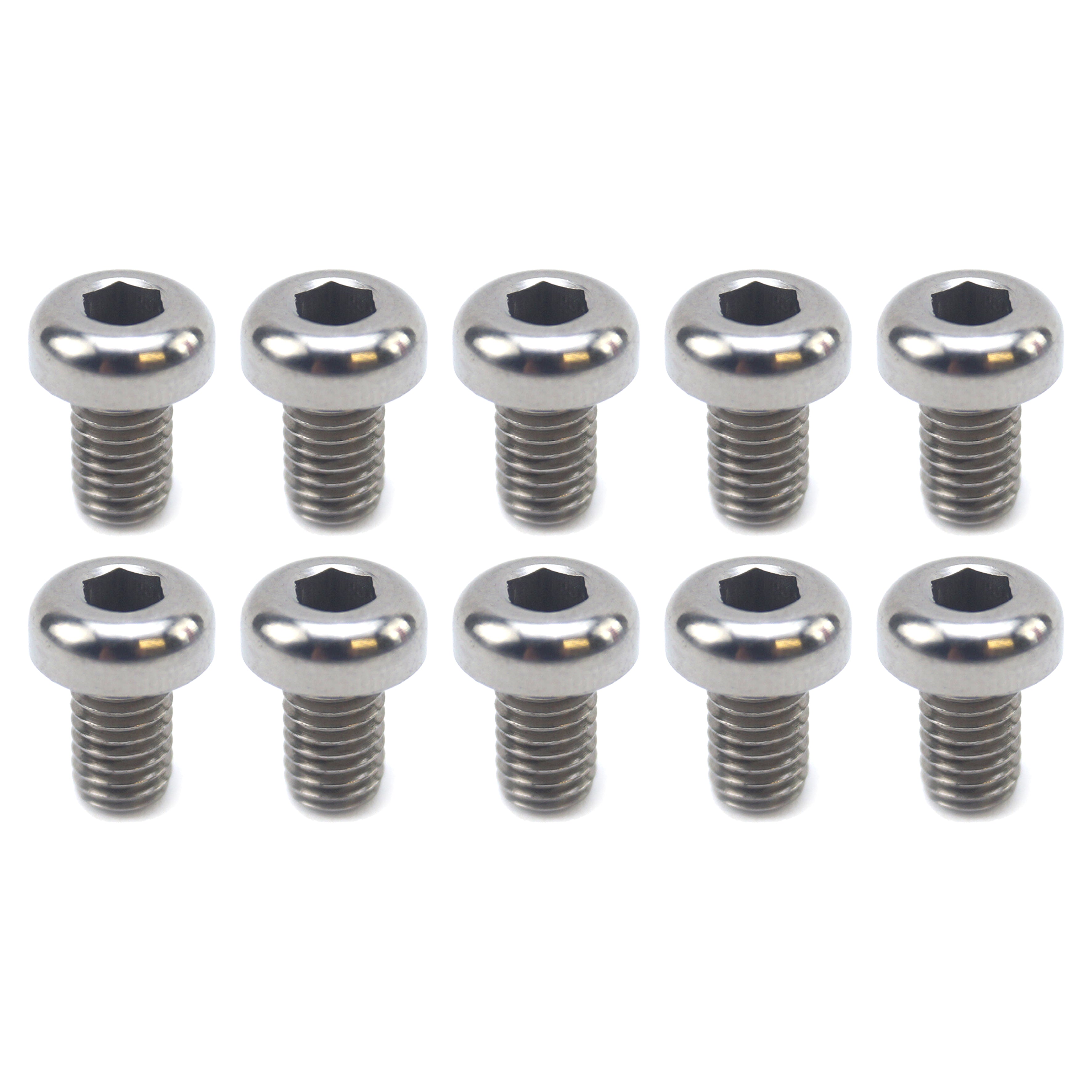 GR5 M5X8mm PAN HEAD ALLEN, PACK OF 10 / HONDA SWING ARM, 93500-05008-0G & 90115-KV3-700