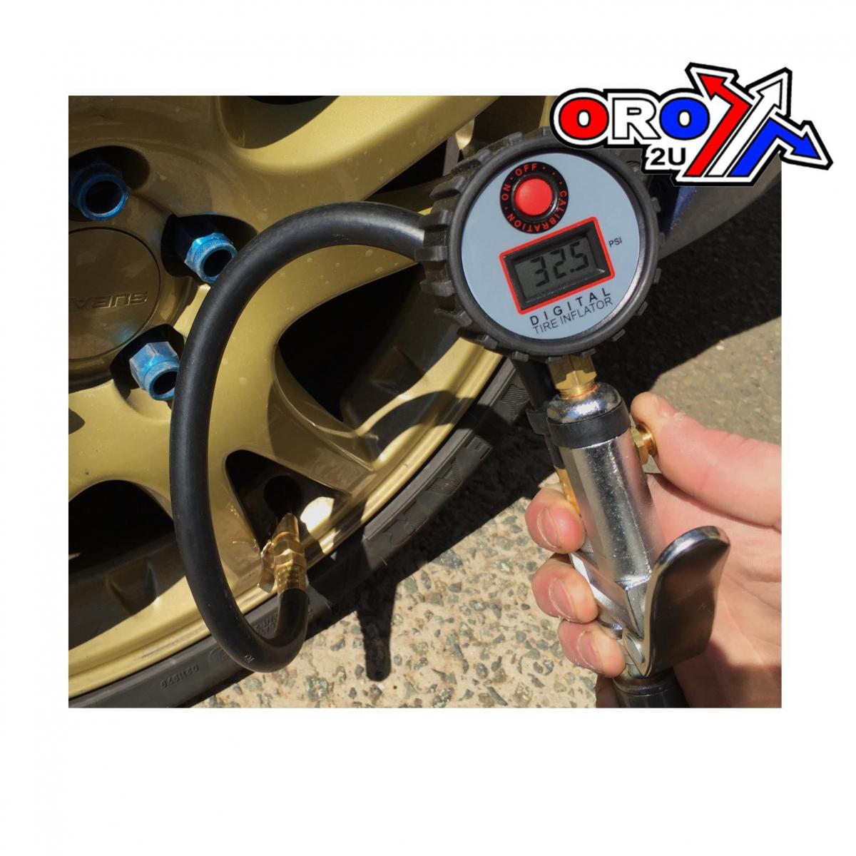 AIR LINE DIGITAL TYRE INFLATOR, PRESSURE RANGE 0 - 200psi, MK-4920 / KDPAU048