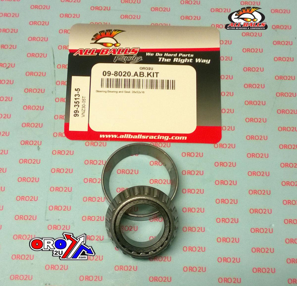 BEARING TAPER & SEAL KIT, ALLBALLS 99-3513-5, 28x52x16