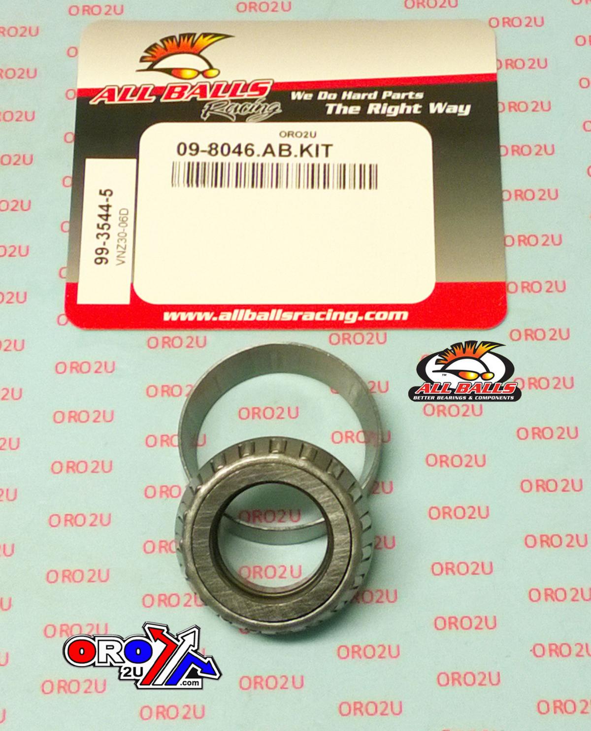 BEARING TAPER & SEAL KIT, ALLBALLS 99-3544-5, 25x48.5x18