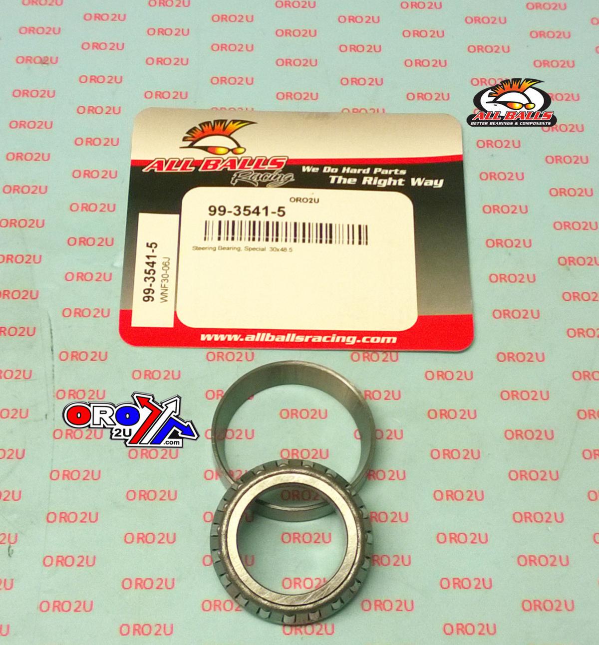 BEARING TAPER & SEAL KIT, ALLBALLS 99-3541-5, 30x48.5x15