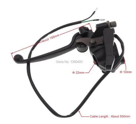 LEVER ASSEMBLY ATV THUMB THROTTLE, UNIVERSAL / SUZUKI QUAD