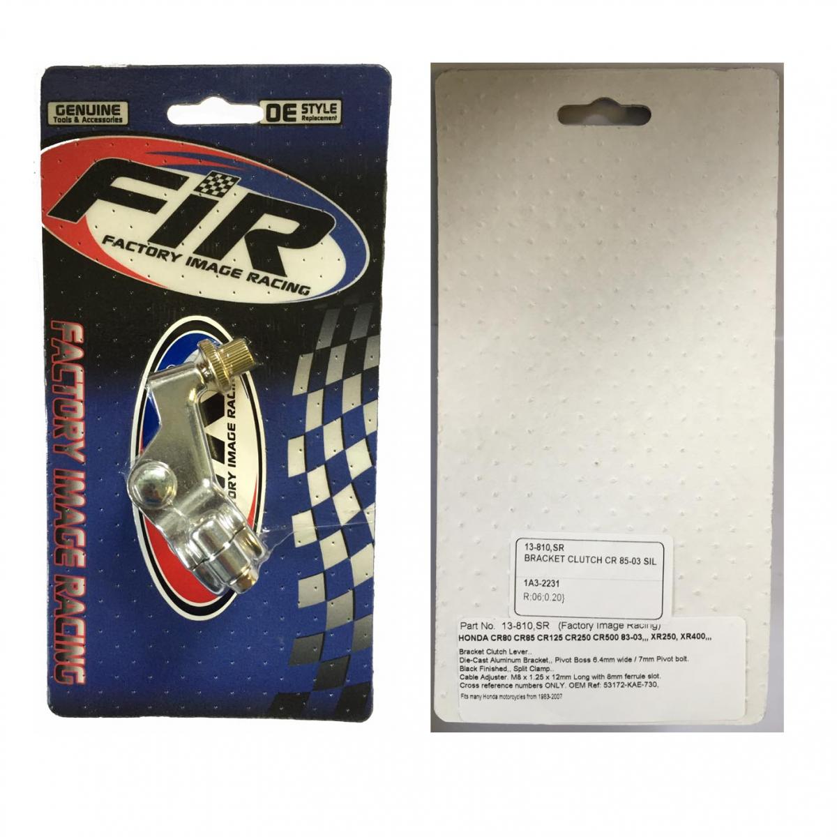 BRACKET CLUTCH CR 85-03 SILVER, 53172-KAE-730