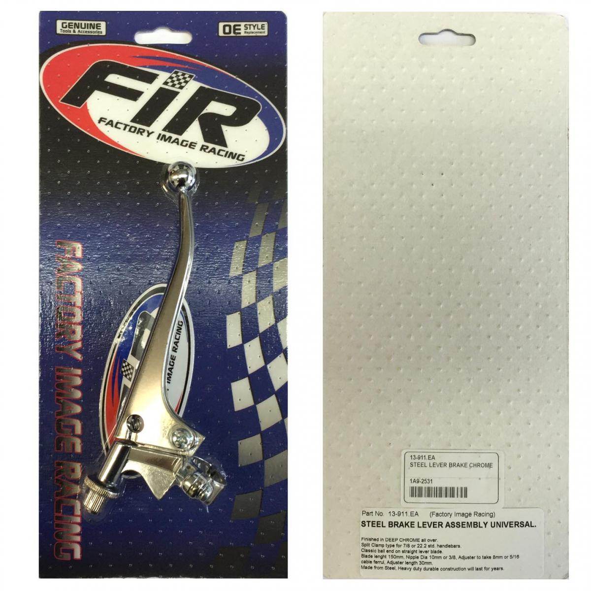STEEL LEVER BRAKE CHROME, DOHERTY STYLE Classic Motorcycle Clutch Lever / EACH, Factroy Image Racing