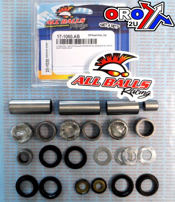SWINGARM LINKAGE KIT KDX, ALLBALLS 27-1036 KX125/250