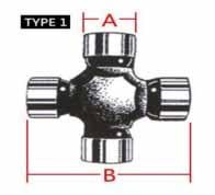 UNIVERSAL JOINT CAN-AM, BRONCO AT-08529 715-9004-02