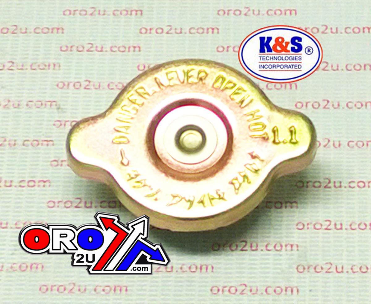 RADIATOR CAP 1:1 (16 psi) GOLD K&S 58-1001