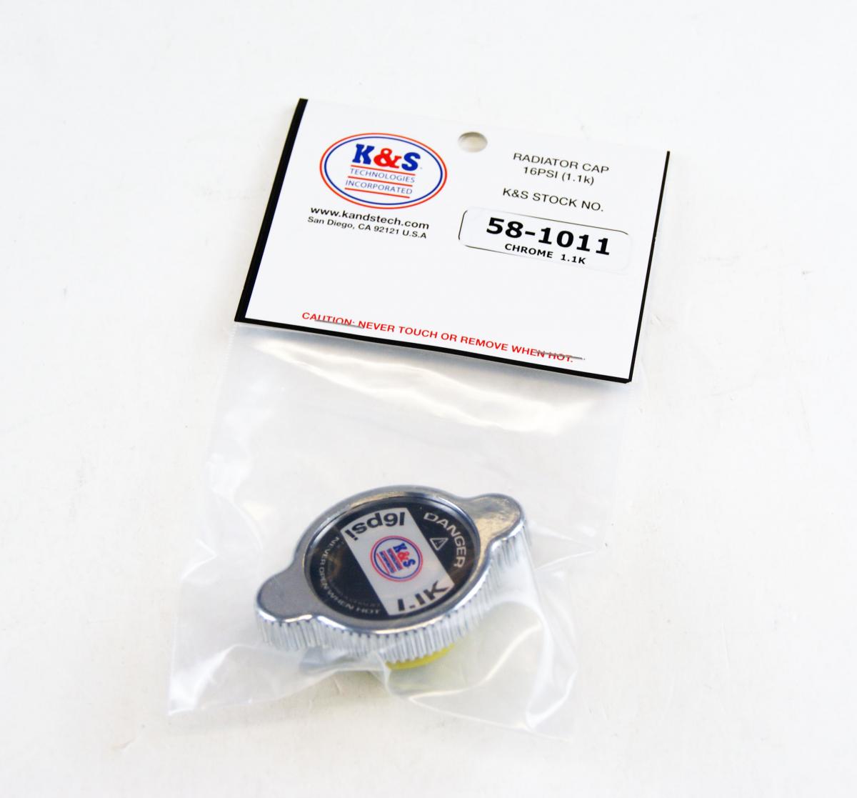 RADIATOR CAP 1:1 (16 psi) CHR 58-1011