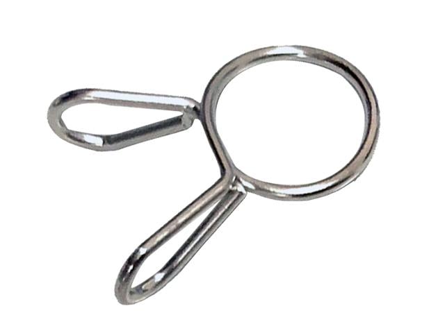 HOSE CLAMP / CLIP ID: 7mm PACK 10, ID RANGE 7MM -8.5MM