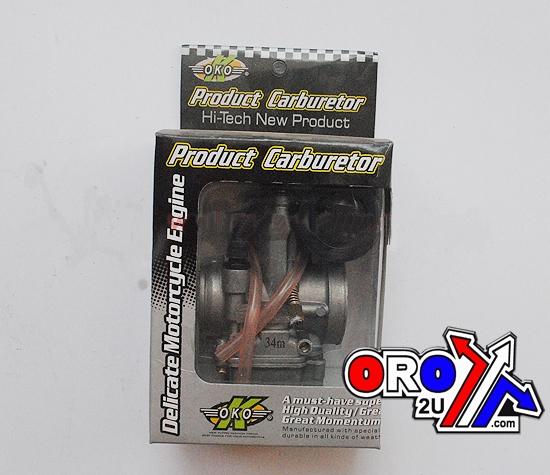 CARBURETOR ASSEMBLY OKO 21mm, Kawasaki KX80 KX85 KX100 YAMAHA YZ80 YZ85