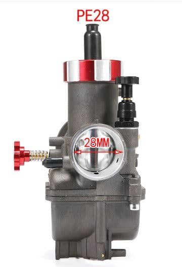 CARBURETTOR ASSEMBLY PE28 28mm BORE KAWASAKI KX80 KX85 HONDA CR80 CR85