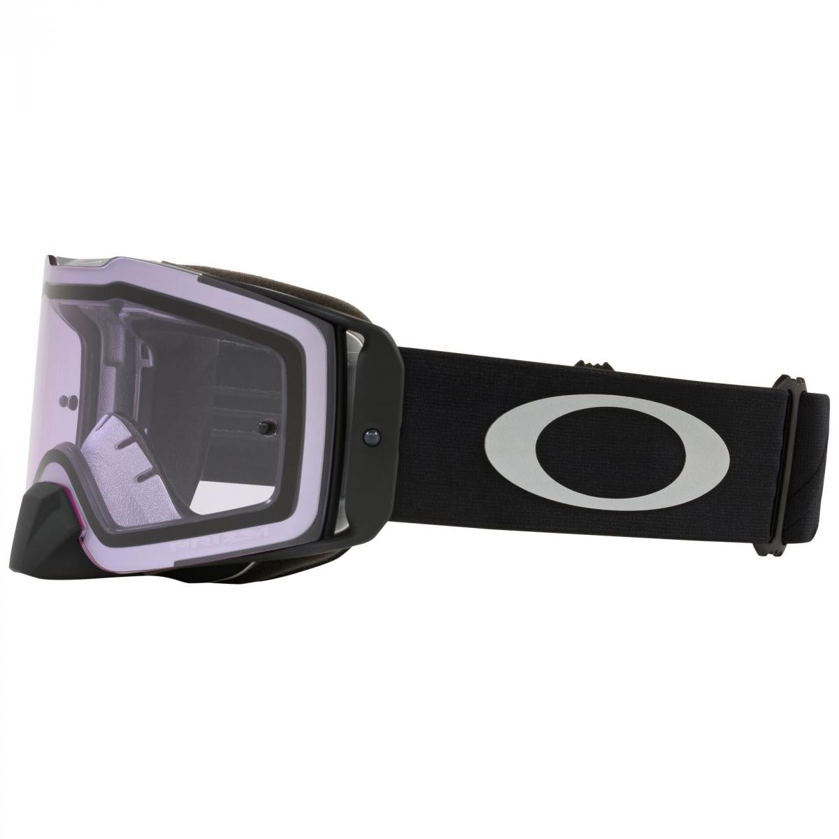 OAKLEY FRONT LINE MX TUFF BLOCKS BLACK/GUNMETAL, PRIZM LOW LIGHT LENS OO7087-74, OA OO7087-74