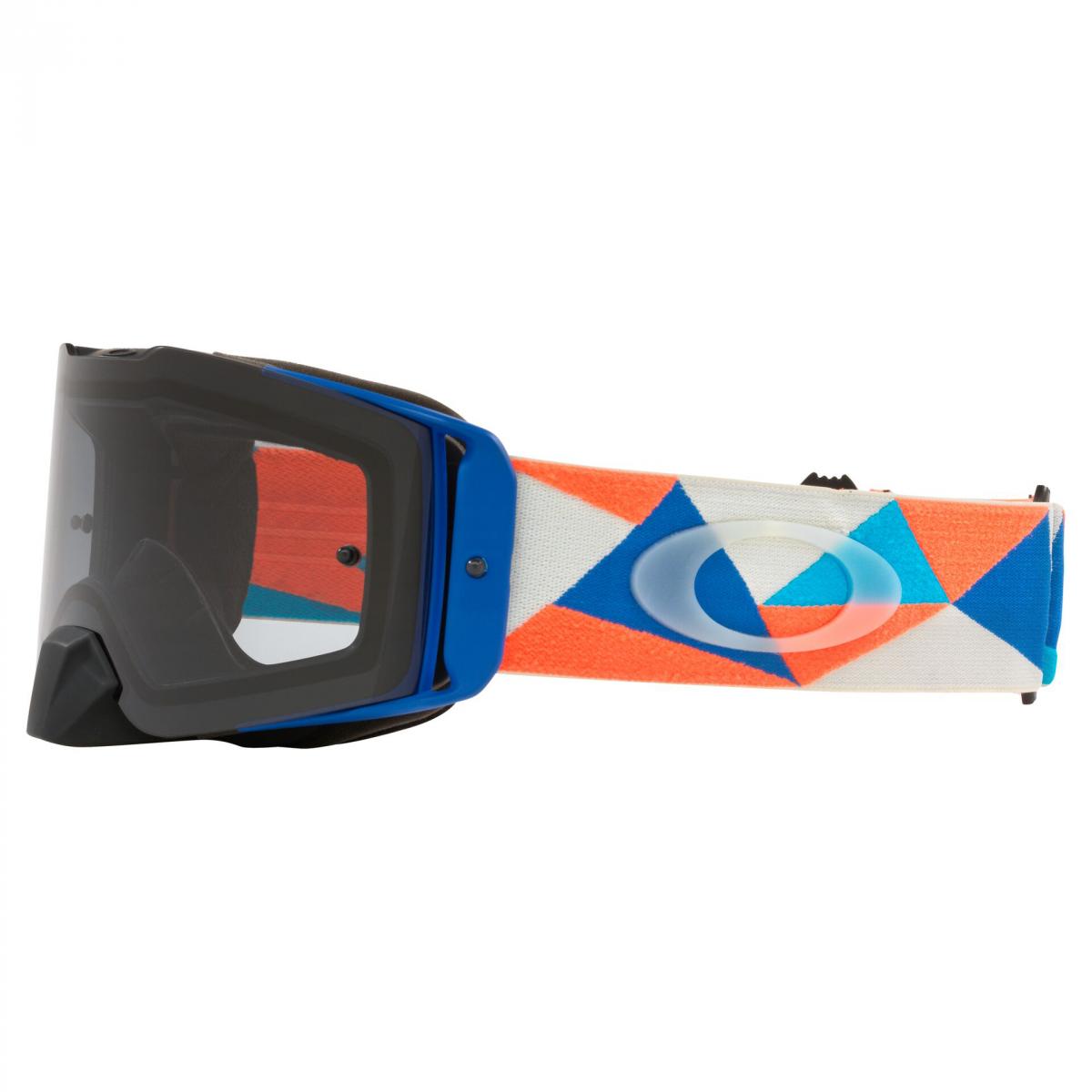 OAKLEY FRONT LINE MX TRI-ORANGE, OA OO7087-71, LIGHT GREY LENS, OA OO7087-71