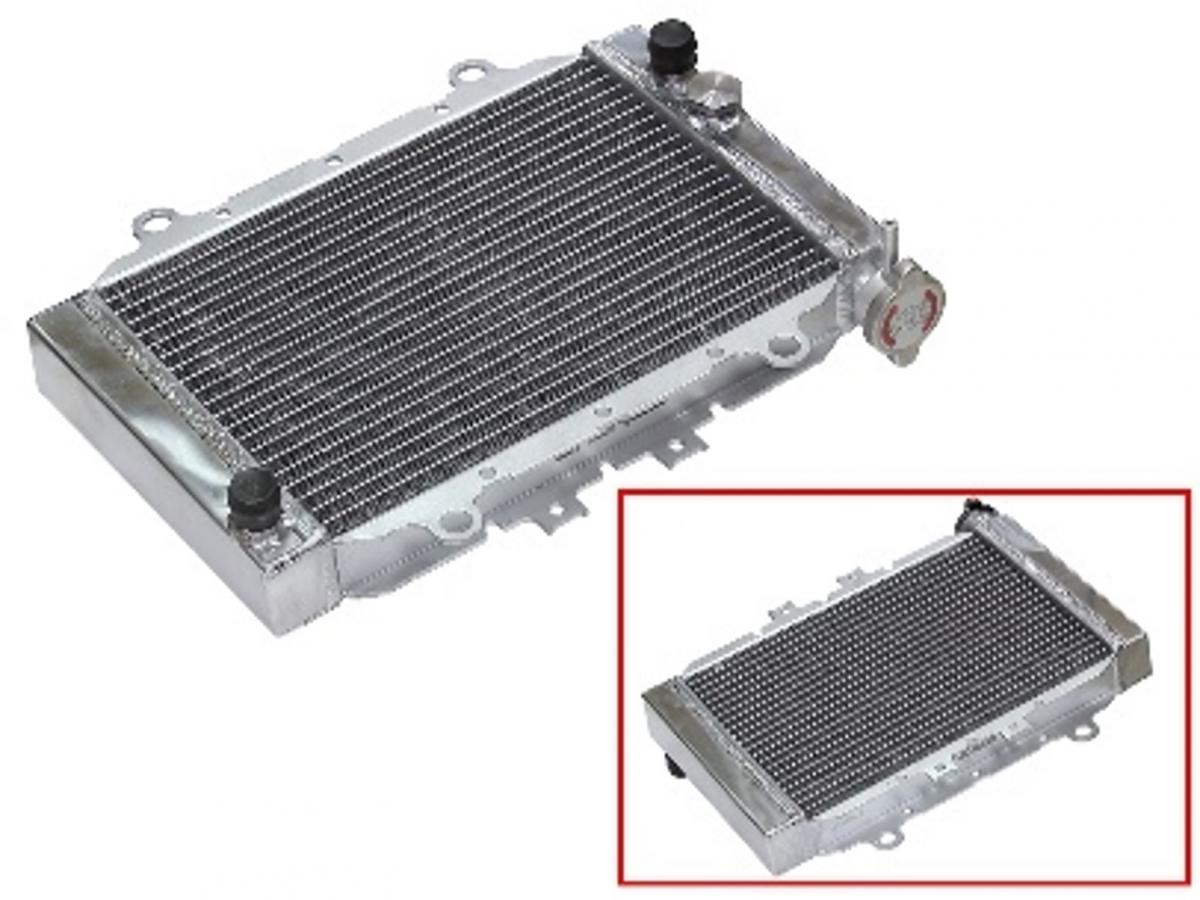 RADIATOR ALUMINIUM OVERSIZED 40MM CORE, YAMAHA ATV 5ND-E2460-01 AC-10019