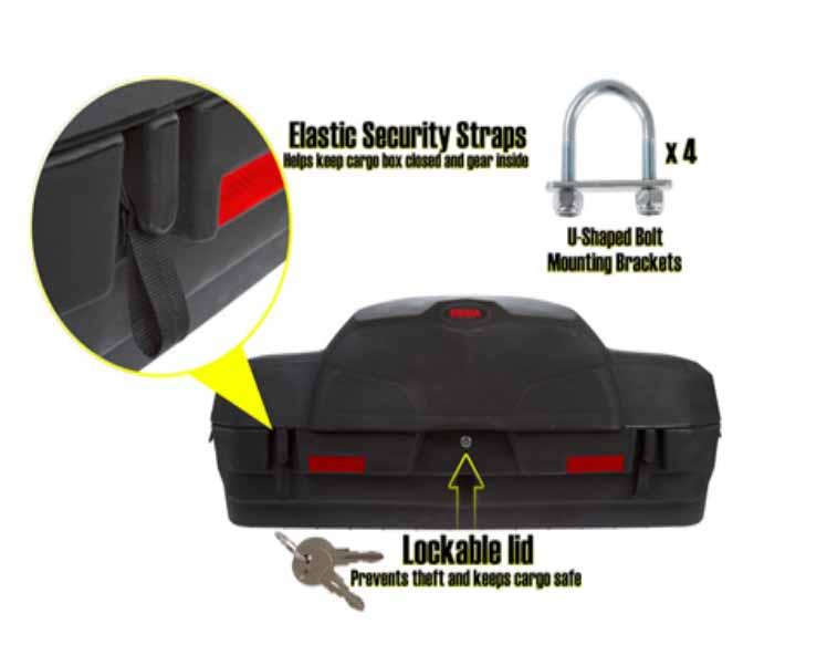 ATV CARGO BOX WITH SEAT L7500