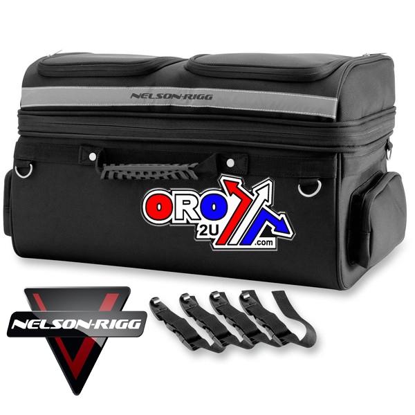 DELUXE REAR RACK BAG, BAG NELSON-RIGG GWR-1200