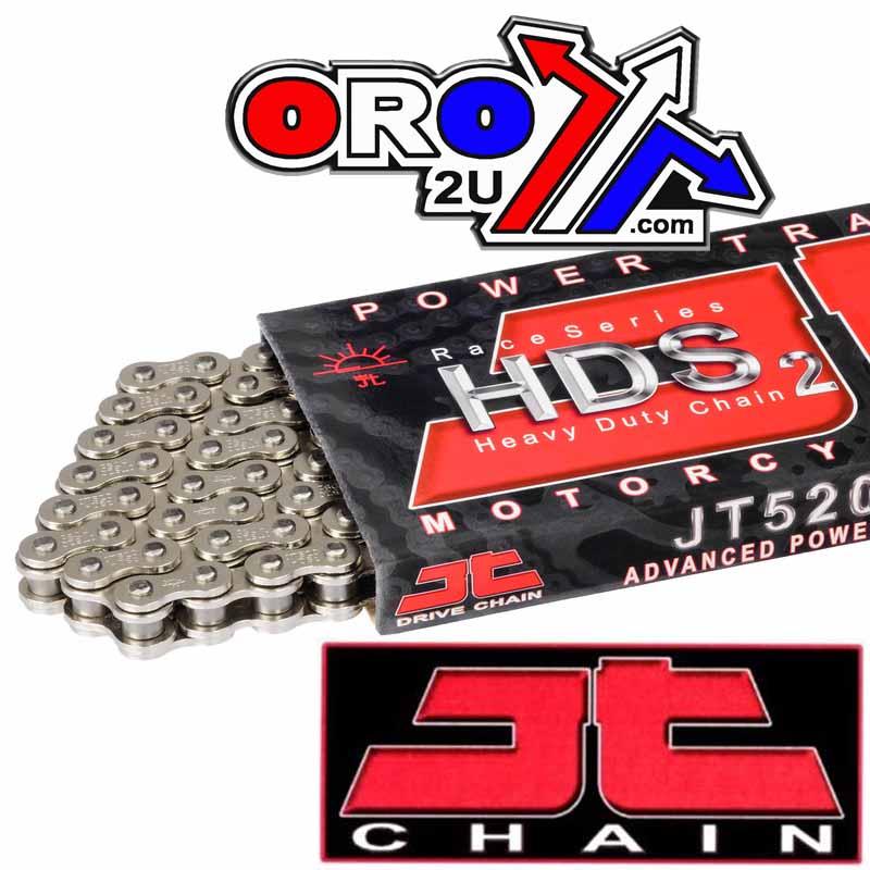 JT CHAIN 520HDS 120L NICKEL-NI JTC520HDSNN120SL