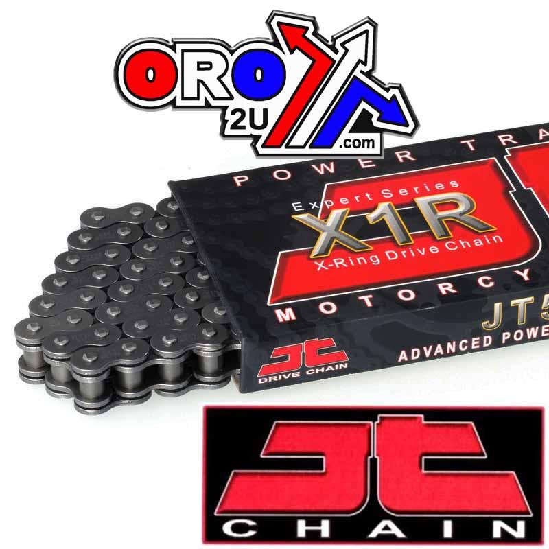 JT CHAIN 530X1R 110L BLACK, X-RING, JTC530X1R110RL