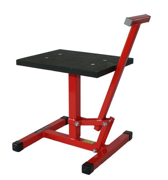 Tag-Z STEP-UP MX STAND, SINGLE LEG STAND RED