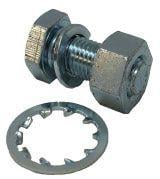 3/4x2 BOLT NUT WASHER BZP