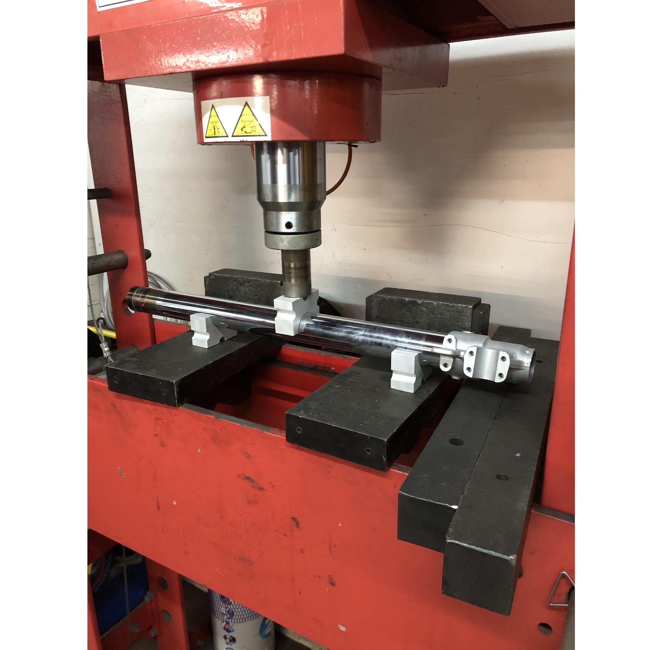 41-43 U-BLOCKS ALUMINIUM, MX FORK PRESS ALLOY DIES REAR SHOCK SHAFT STRAIGHTENING DIES