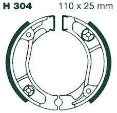 BRAKE SHOES EBC S304, H304