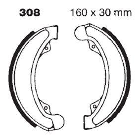 BRAKE SHOES VESRAH VB110