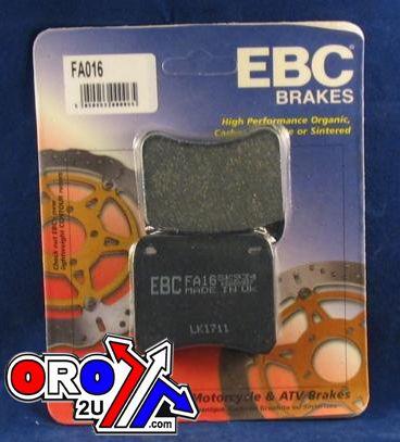 BRAKE PADS DISC FA016 EBC