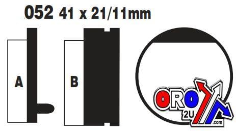 BRAKE PADS DISC VD119 1001190