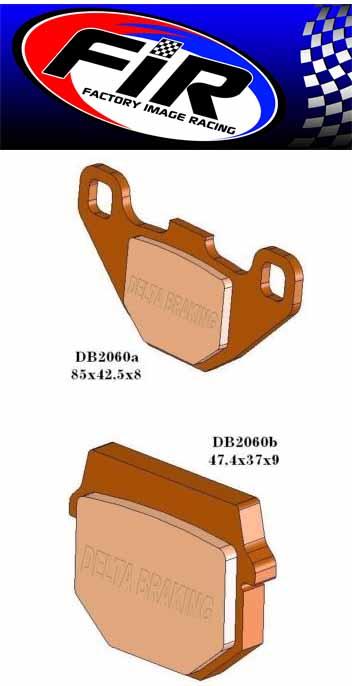 BRAKE PADS SINTERED METAL HS, MX-N HIGH FRICTION