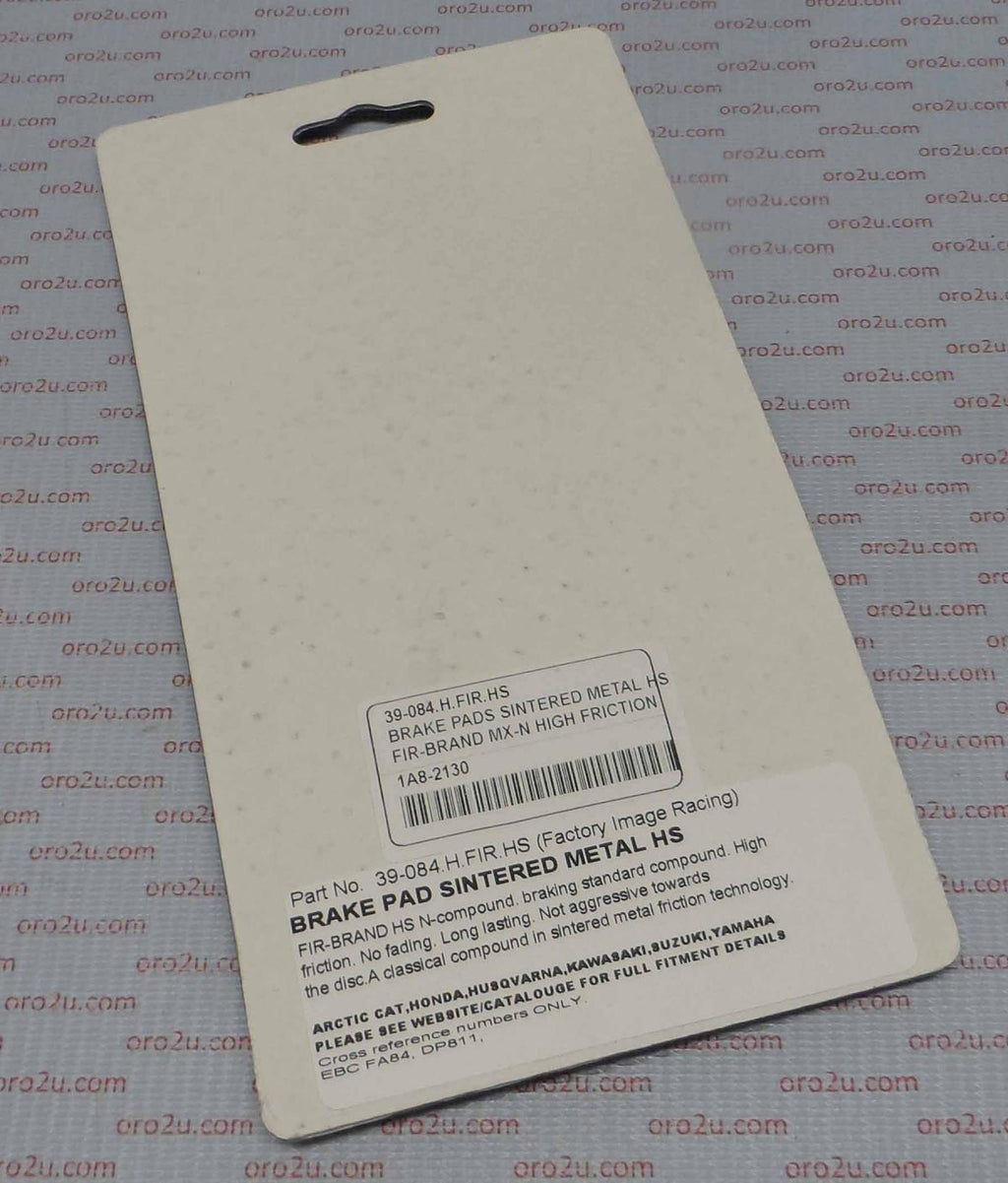 BRAKE PADS SINTERED METAL HS, MX-N HIGH FRICTION, DB2070-N, BP007T05B