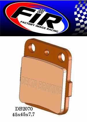 BRAKE PADS SEMI-METAL SM DB2070 SEMI
