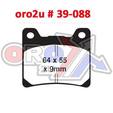 BRAKE PADS DP BRAKES HARD, DP404 BRAKES Premium Sintered, 39-088