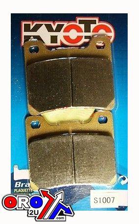 BRAKE PADS DISC SEMI-METAL, KYOTO S1007