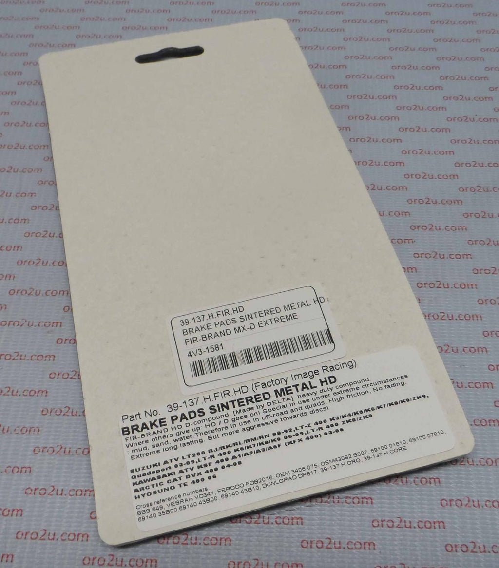 BRAKE PADS SINTERED METAL HD, MX-D EXTREME, DB2470-D