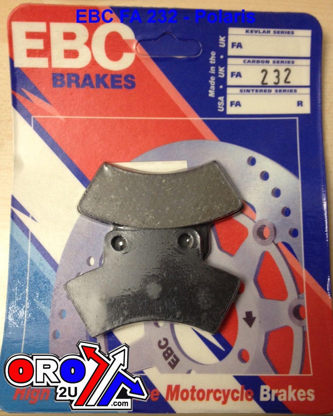 BRAKE PADS FA232 EBC FA232TT