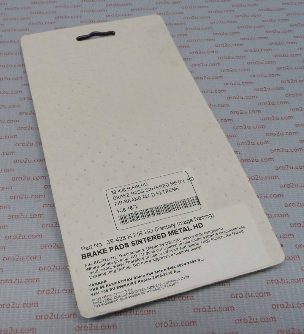 BRAKE PADS SINTERED METAL HD, MX-D EXTREME, DB2162-D, BP231DDDD