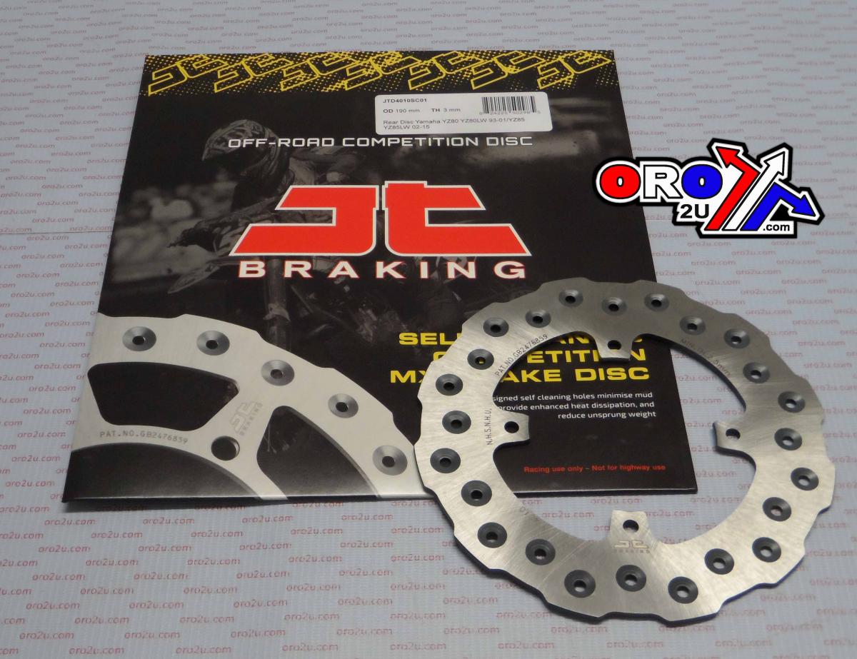DISC BRAKE REAR YZ80 YZ85 JT, JTD4010SC01 YAMAHA, SELF-CLEANING HOLES