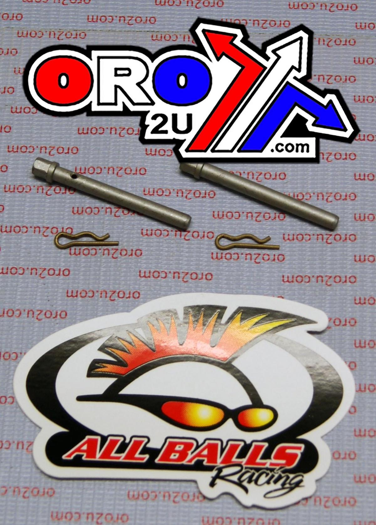 ALLBALLS BRAKE PAD BOLT KIT, ALLBALLS 18-7021 YAM ROAD FRONT AND REAR